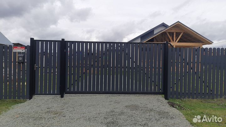 Изготовление: откатных ворот,заборов,лестниц