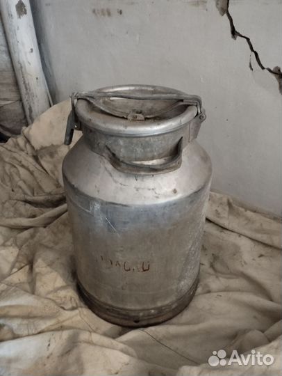 Фляга алюминиевая бу 40л