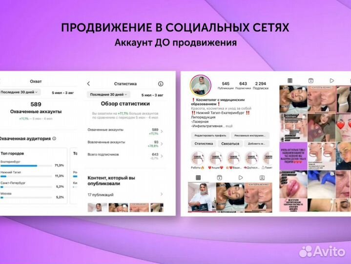Авитолог. Таргетолог. Телеграм. Смм продвижение вк