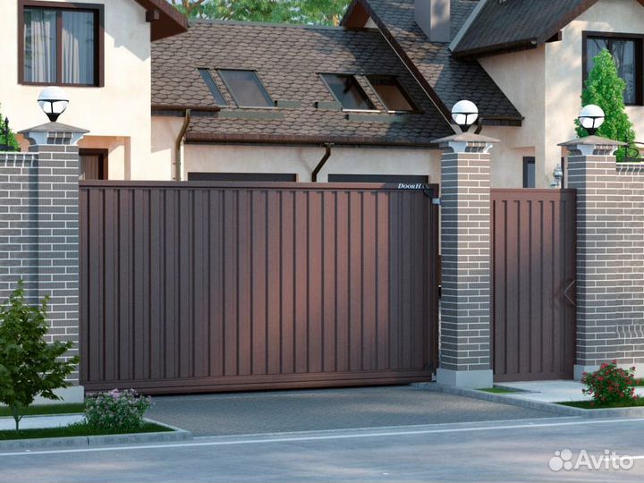 Рама откатных ворот