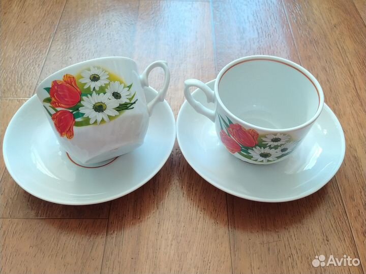 Чайные пары фарфор