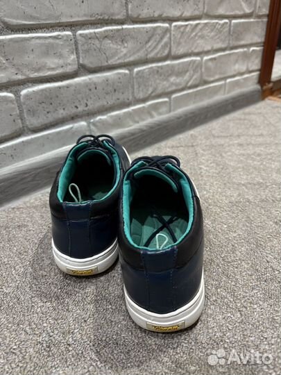 Мужские кожаные кеды