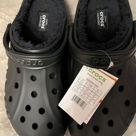 Утепленные сабо crocs оригинал