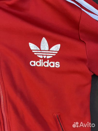 Зипка adidas red