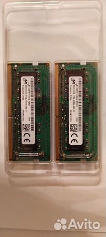 SoDimm Micron 16GB(8x2) 2666MHz оперативная память