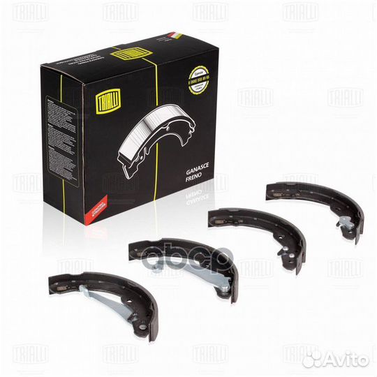 Колодки тормозные барабанные зад GF1864 Tri