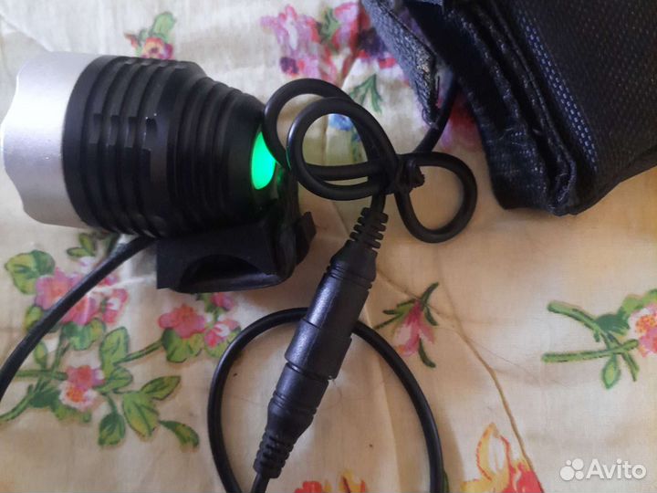 Фонарь для велосипеда с аккумулятором