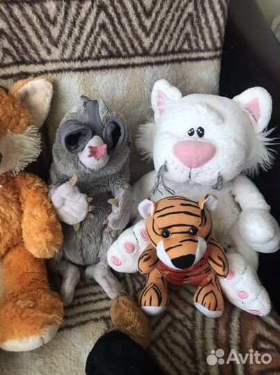 Мягкие игрушки спанч боб чебурашка