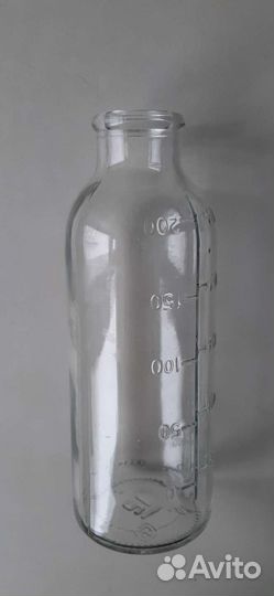 Бутылка стеклянная медицинская