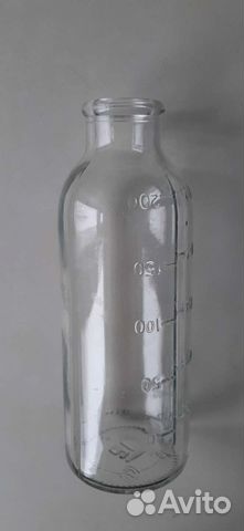 Бутылка стеклянная медицинская