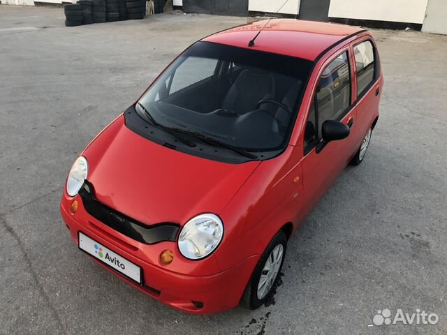 Daewoo Matiz 2007 красная