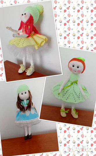 Кукла тильда ручной работы
