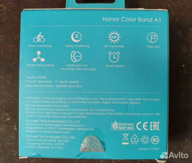 Умный браслет honor Color Band A1