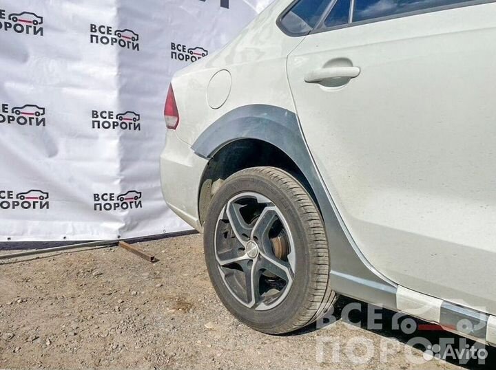 Фольксваген Поло 5 боковые арки