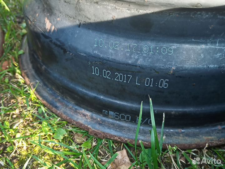 Диски штамповка r15 на ф. Полло