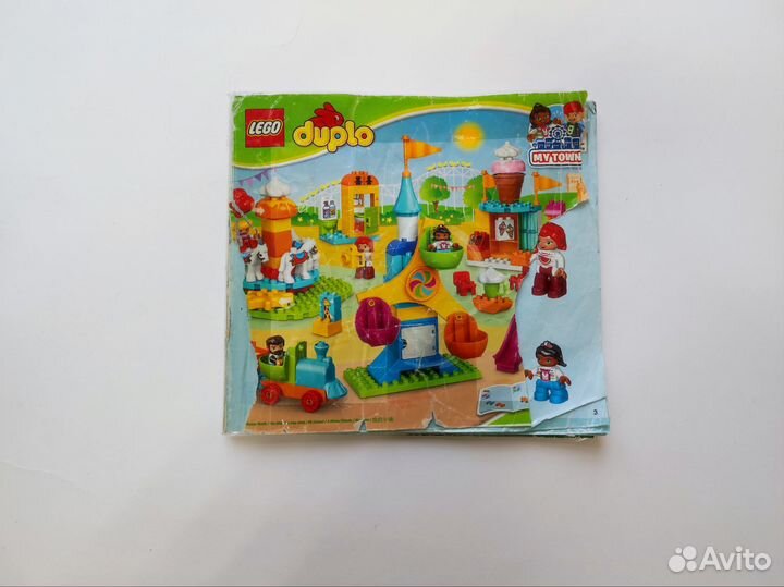 Lego duplo большой парк аттракционов 10840 106 дет