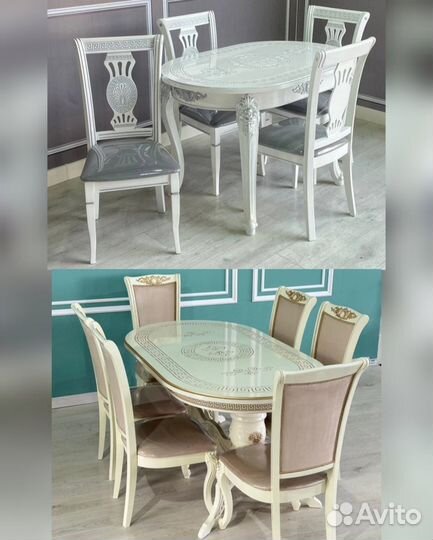 Кухонный стол (обеденная группа столы и стулья)