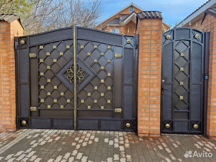 Ворота Металлические Кованые