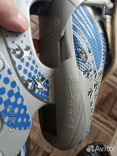 Роликовые коньки детские раздвижные 29-32 размер