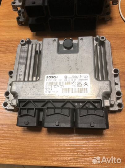 Блок управления двигателем Peugeot, Citroen