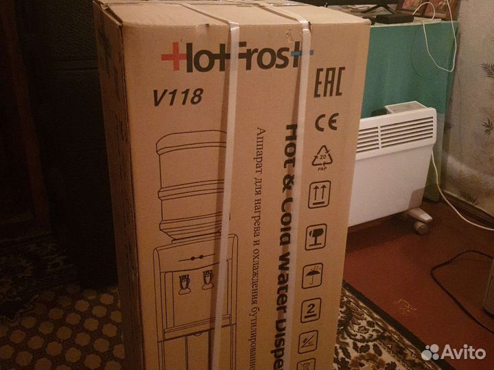 Кулер для воды hotfrost v118