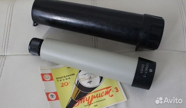 Подзорная труба турист 3 20х50 расположение линз