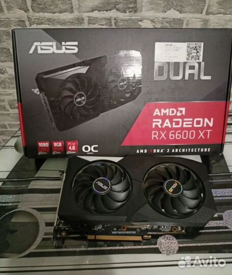 Видеокарта RX6600 xt