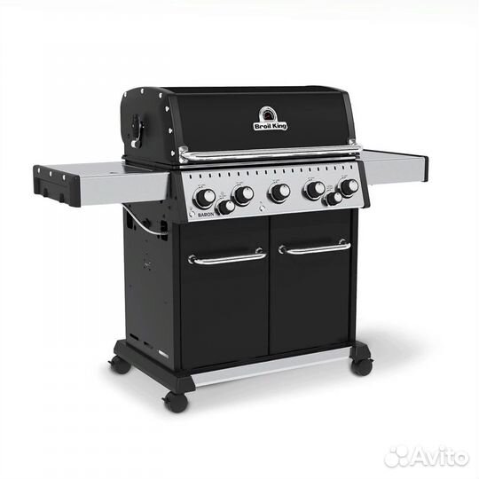 Гриль газовый Broil King Barоn 590 черный