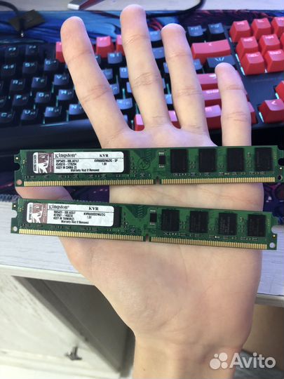 Kingston DDR2 2x2 800mhz