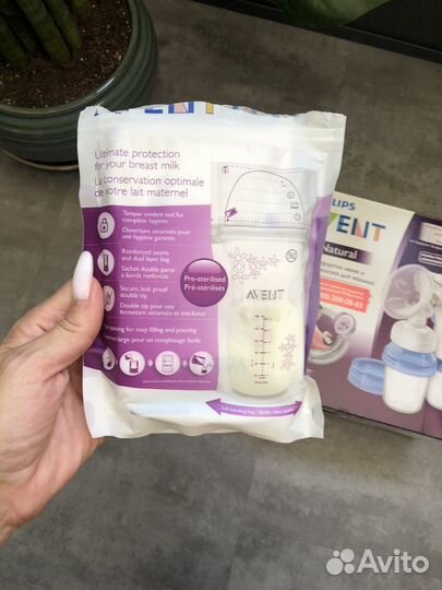 Молокоотсос avent ручной