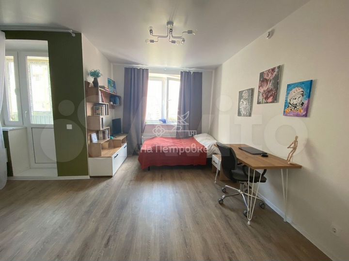 1-к. квартира, 32,3 м², 4/6 эт.