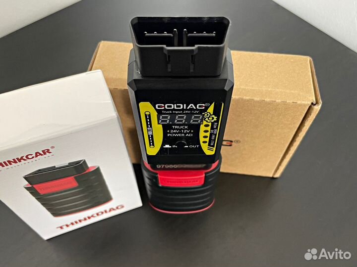 Диагностический сканер грузовых авто Launch x431