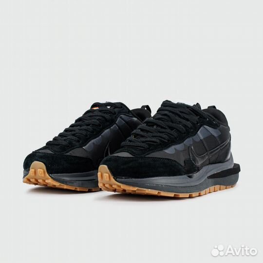 Мужские Nike Vapor Waffle x Sacai Black / Gum