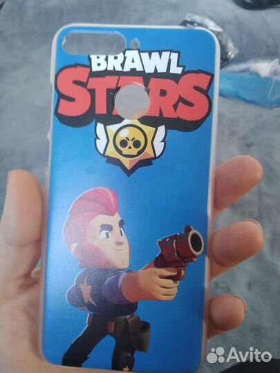 Чехол на телефон honor 7a pro бравл старс