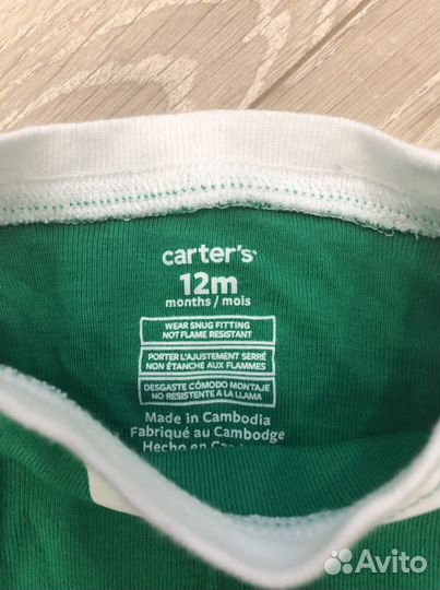 Костюм новогодний Carter’s 12m