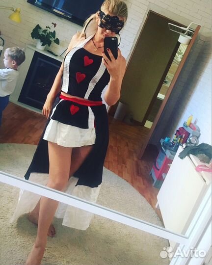 Костюм королевы червей