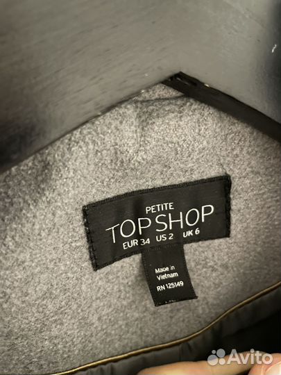 Пальто женское демисезонное top shop