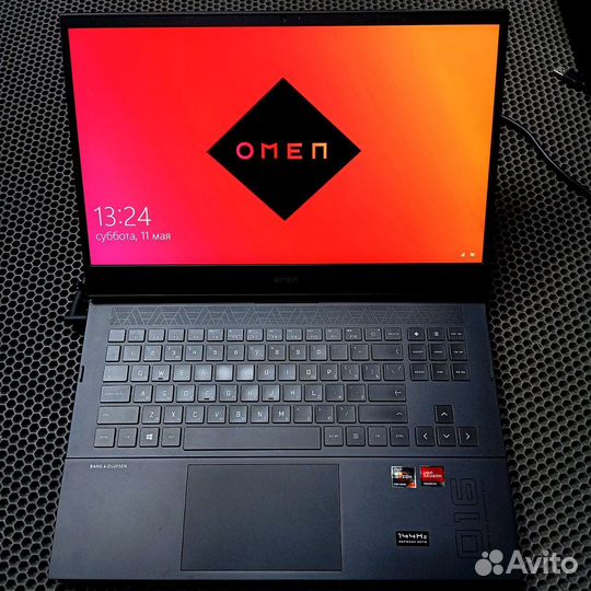 Зверь HP omen Ryzen 7 5800H, RX 6600M