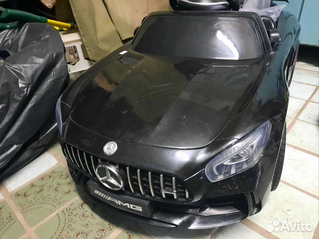 Детский электромобиль mercedes amg