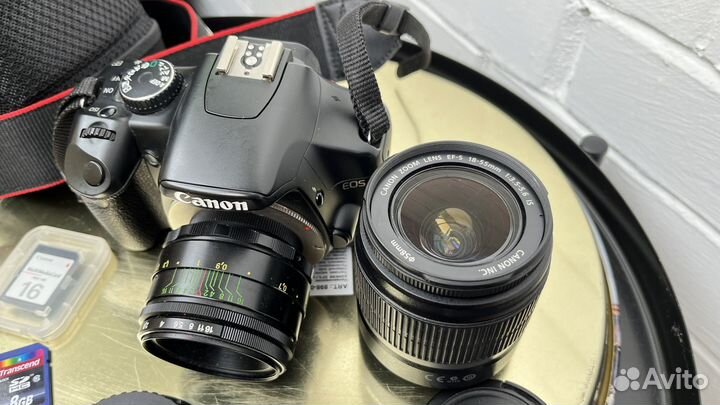 Зеркальный фотоаппарат canon 450d