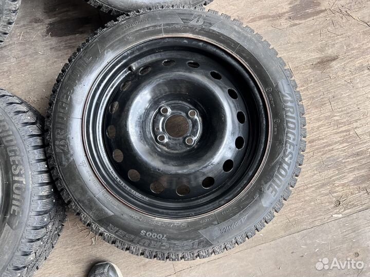 Зима 205/55 r16 4x100 dia 60.1 Largus / Megane