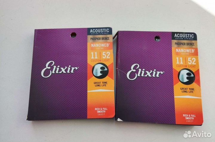 Струны гитары elixir, fender