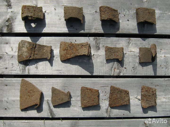 Раритетные запчасти от старинных топров. Обломки