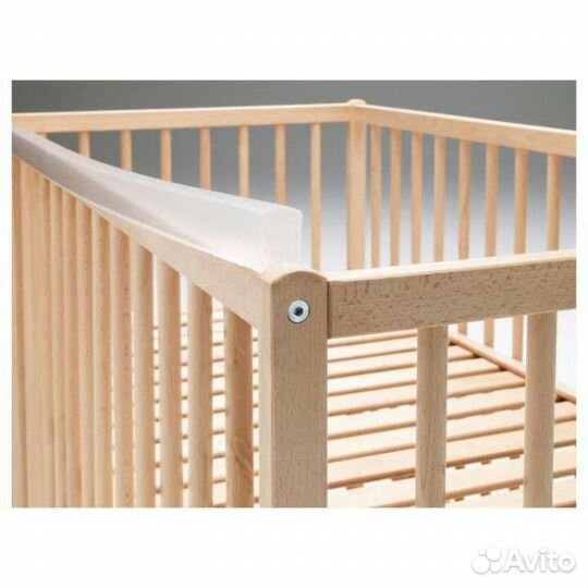 Накладки икеа, защитные на бортики кроватки