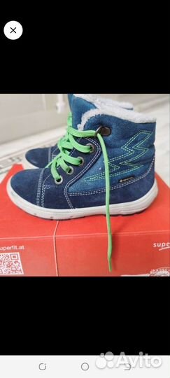 Утеплённые ботинки