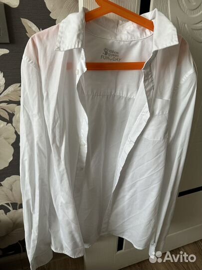 Рубашка белая на мальчика