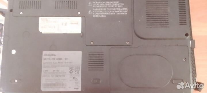 Ноутбук satellite U300-151 / 13