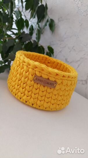 Плетеные корзинки для хранения