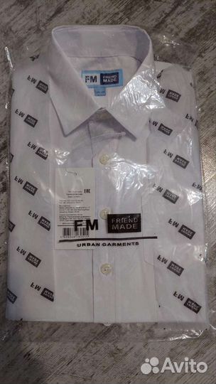 Новый праздничный пиджак 6-7 лет и рубашка