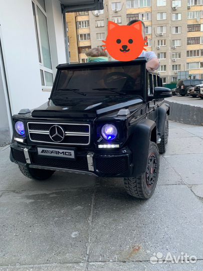 Электромобиль mercedes g63 amg 6x6